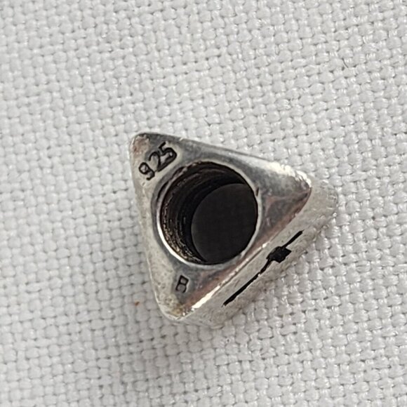 Pandora 925 Sterling Silver Love Cross Anchor Nautical Bracelet Charm - Picture 4 of 4